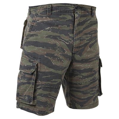 Short VINTAGE PARATROOPER TIGER STRIPE CAMO