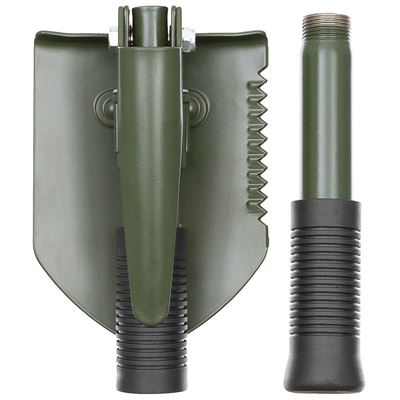 Mini pelle de jardin avec transplantoir 3 en 1 VERTE MFH 27036 4