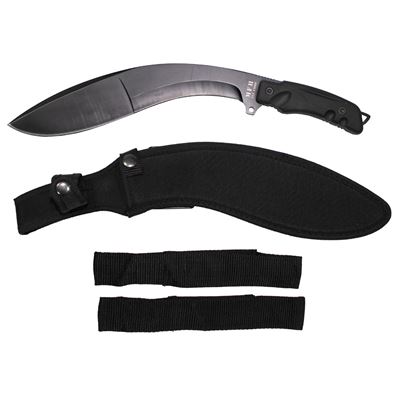 Machette KUKRI avec étui NOIR