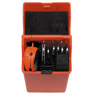 Kit d'outils de survie SPECIAL 27 pièces ORANGE MFH 27112 2