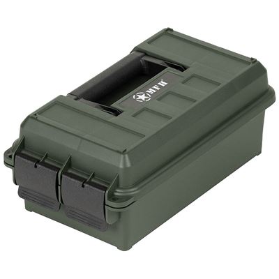 Caisse à munitions AMMO BOX en plastique, petite, VERTE