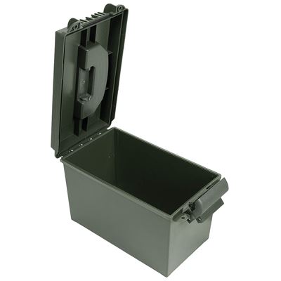 Caisse à munitions AMMO BOX en plastique moyenne VERTE MFH 27156 2