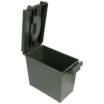 Caisse à munitions AMMO BOX en plastique, grande, VERTE MFH 27157 2