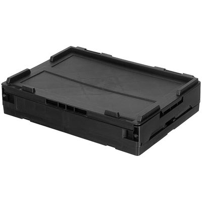 Caisse pliable 20 L en plastique NOIR MFH 27159A 2