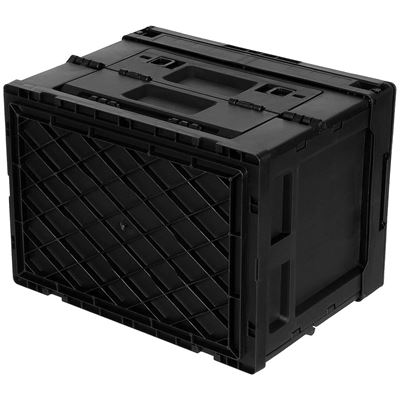 Caisse pliable 20 L en plastique NOIR MFH 27159A 3