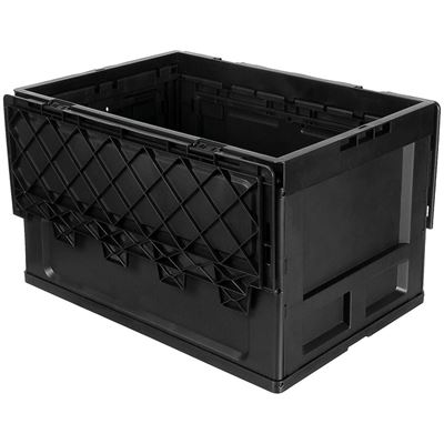 Caisse pliable 60 L en plastique NOIR MFH 27159C 4