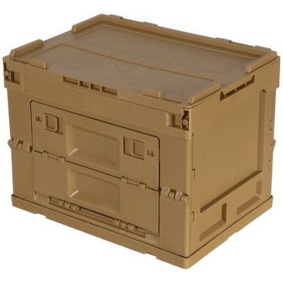 Caisse pliable 20 L en plastique COYOTE