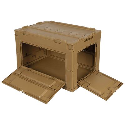 Caisse pliable 60 L en plastique COYOTE MFH 27161C 5