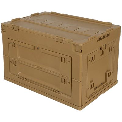 Caisse pliable 60 L en plastique COYOTE