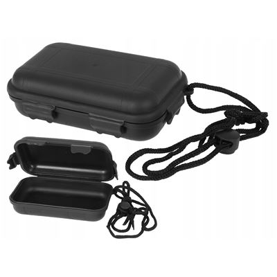 Boîte étanche avec cordon 13,5 x 8 x 3,7 cm
