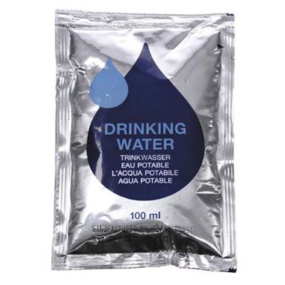 Eau MSI EMERGENCY, sachet de 100 ml
