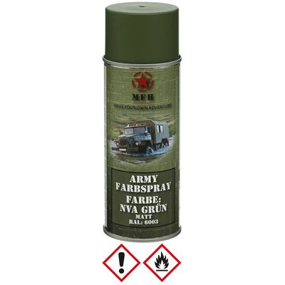 Peinture ARMY en spray 400 ml NVA VERT