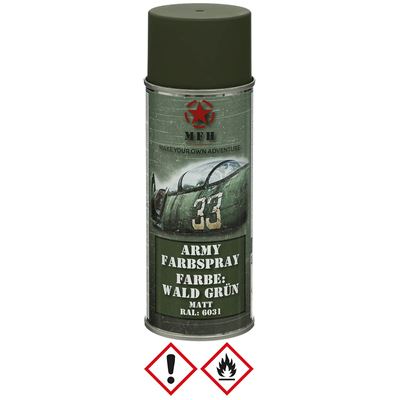 Peinture ARMY en spray 400 ml WALD VERT