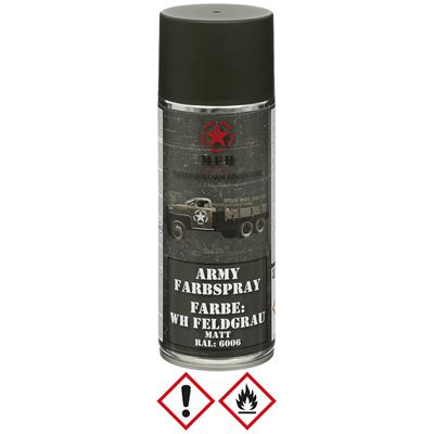 Peinture ARMY en spray 400 ml WH FELDGRAU