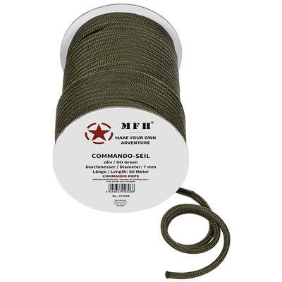 Corde en polypropylène ø 7 mm / 60 m VERTE
