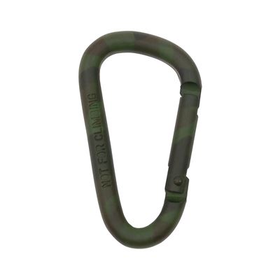 Mousqueton D 6 mm x 6 cm CAMO