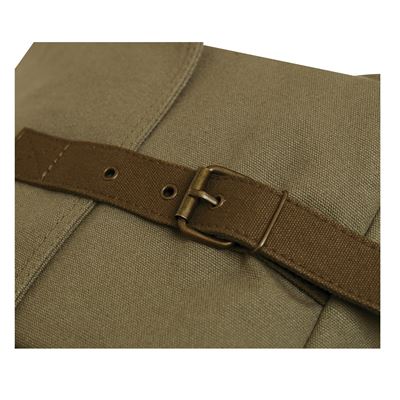 Sac MESSENGER DELUXE Vintage en toile VERTE ROTHCO 2759 5