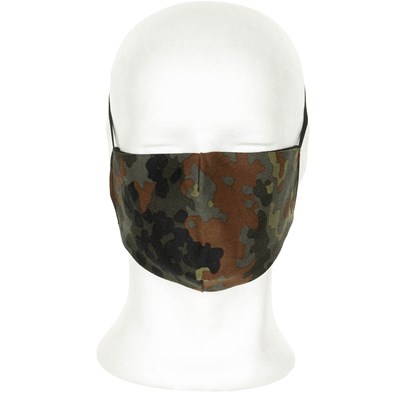 Masque pour couvrir la bouche et le nez, camouflé FLECKTARN MFH 27660V 2
