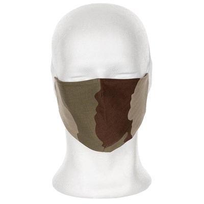 Masque pour couvrir la bouche et le nez, camouflé DESERT MFH 27660Z 2