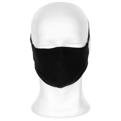 Masque pour couvrir la bouche et le nez NOIR MFH 27661A 2