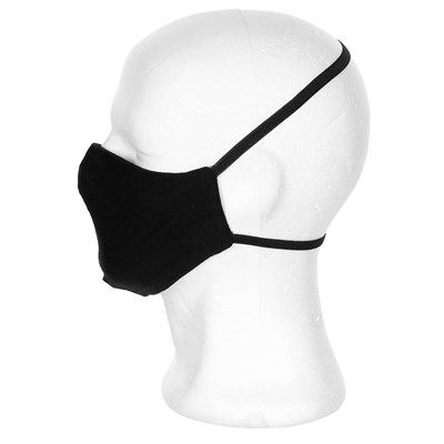Masque pour couvrir la bouche et le nez NOIR