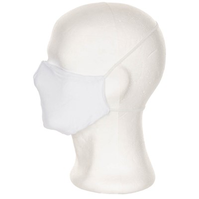 Masque pour couvrir la bouche et le nez BLANC