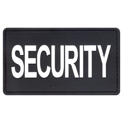 Écusson SECURITY velcro plastique