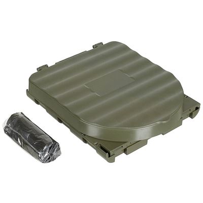 Toilettes CAMPING pliables et portables VERTES FOX Outdoor 27920B 5