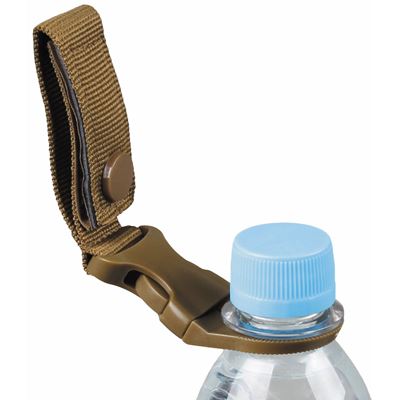 Support pour bouteille PET MOLLE ceinture COYOTE