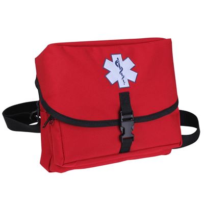 Sac médical EMS pliable ROUGE