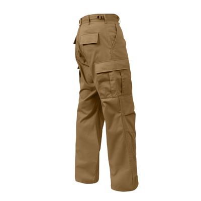 Pantalon BDU RELAXED ZIPPER FLY COYOTE BROWN ROTHCO 2904 2