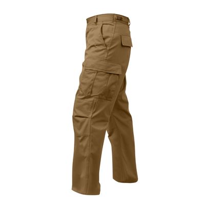 Pantalon BDU RELAXED ZIPPER FLY COYOTE BROWN ROTHCO 2904 3
