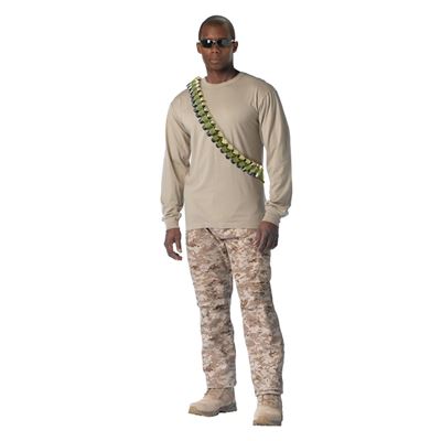 Ceinture BANDOLIER pour cartouches de fusil de chasse VERTE ROTHCO 2947 2