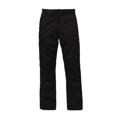 Pantalon BDU RELAXED ZIPPER FLY NOIR