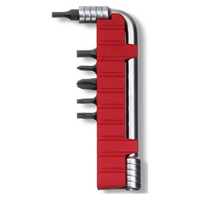 Manivelle + 6 bits pour SwissTool ARGENT