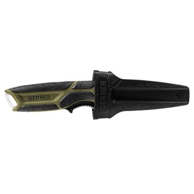 Couteau à lame fixe CROSSRIVER VERT GERBER 30-001454 2