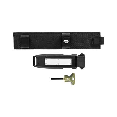 Couteau ULTIMATE SURVIVAL à lame combinée avec étui GERBER 30-001830 2