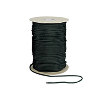 Cordon PARACORD nylon 550LB sur bobine ø 4 mm / 180 m NOIR