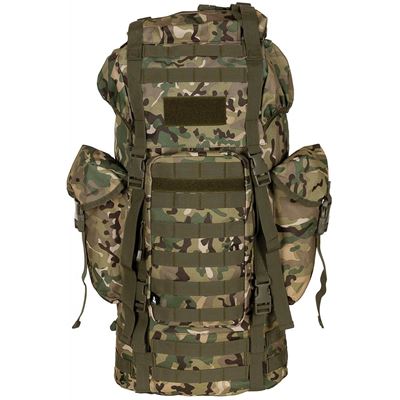 Sac à dos de combat MOLLE 65 l rembourré + renfort ALU OPERATION CAMO MFH 30250X 2
