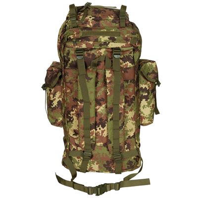 Sac à dos de combat BW 65 l VEGETATO WOODLAND MFH 30253L 2