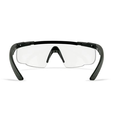 Lunettes de tir SABER ADVANCED NOIR monture VERRES TRANSPARENTS WILEY X 303-W 2