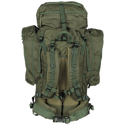 Sac à dos ALPIN 110L 2 poches latérales amovibles VERT MFH 30313B 3