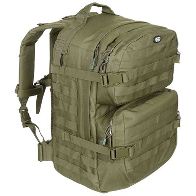 Sac à dos ASSAULT II grand 40 l. VERT MFH 30343B 2