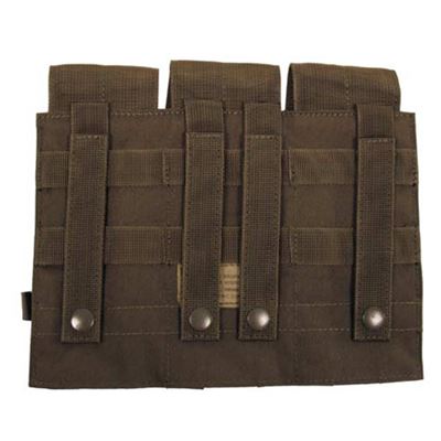 Sacoche MOLLE pour chargeurs M4/M16 triple VERTE MFH 30616B 2