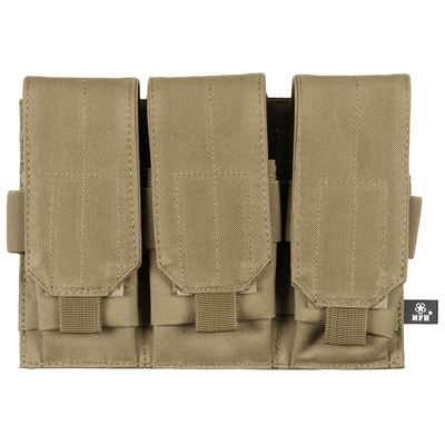 Sacoche MOLLE pour chargeurs M4/M16 triple COYOTE BROWN