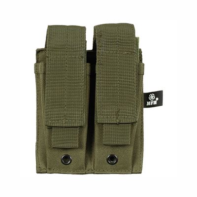 Sacoche MOLLE pour deux chargeurs de pistolet VERT