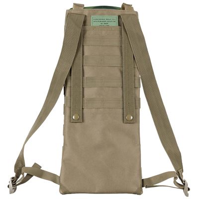Sac à eau MOLLE 2,5 l COYOTE BROWN MFH 30620R 2