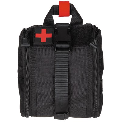 Étui pour équipement de premiers secours IFAK MOLLE NOIR