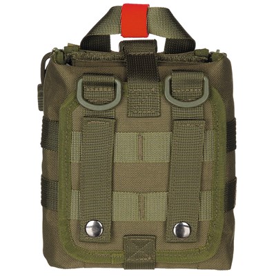 Étui pour équipement de premiers secours IFAK MOLLE VERT MFH 30630B 2