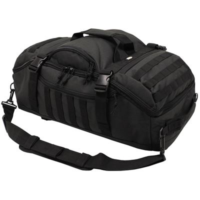 Sac combiné avec sac à dos TRAVEL MOLLE NOIR
